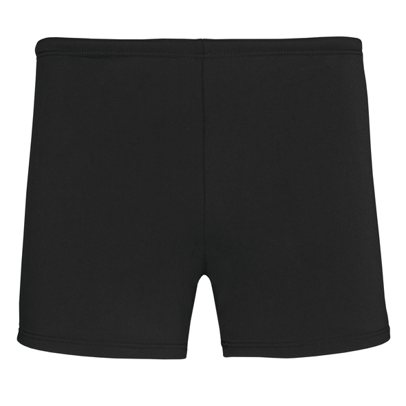 Plain black hot sale swimming trunks